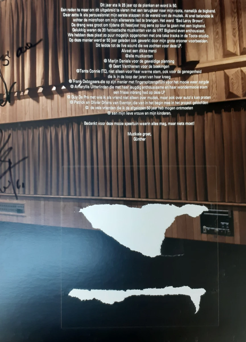 Vinyl: Günther Neefs - Back to Swing (Gesigneerde Versie) - foto 5