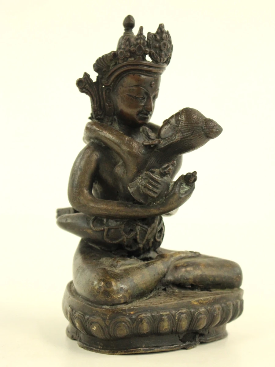 Bronzen Yab-Yum beeldje - foto 2