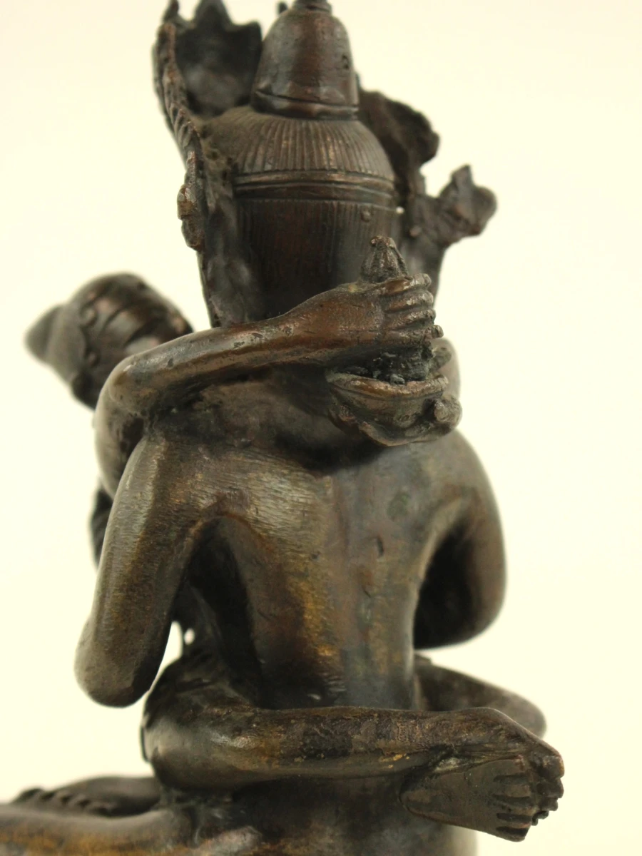 Bronzen Yab-Yum beeldje - foto 5