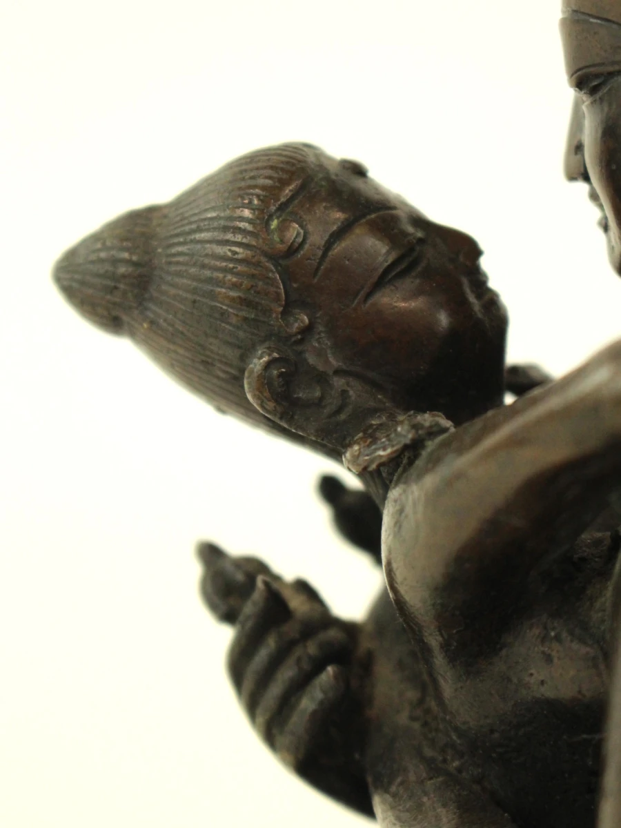 Bronzen Yab-Yum beeldje - foto 7