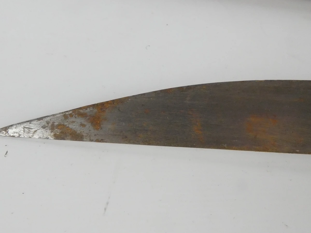 Oosterse vleesvork en -mes met souvenir kortzwaard - foto 18