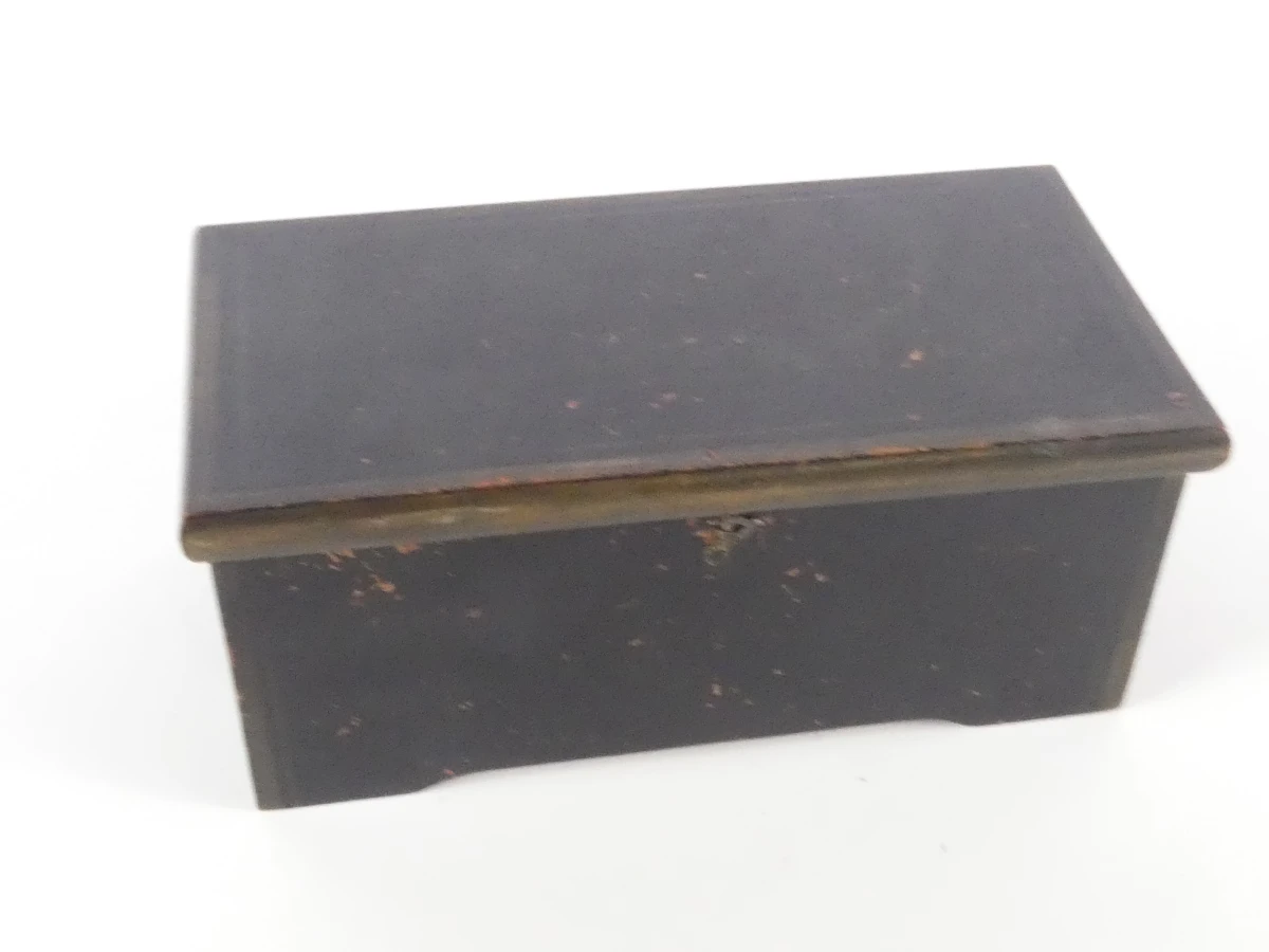 Vintage cilinder-muziekdoos ca. 1880-1890, 4 melodieën - foto 4