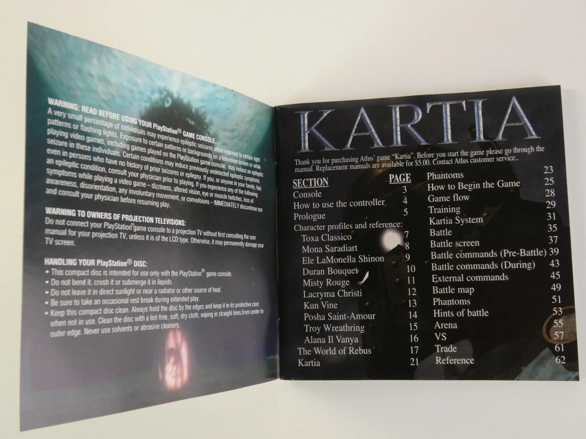 Strategische RPG Kartia: The Word of Fate voor de Sony PlayStation 1 - foto 13