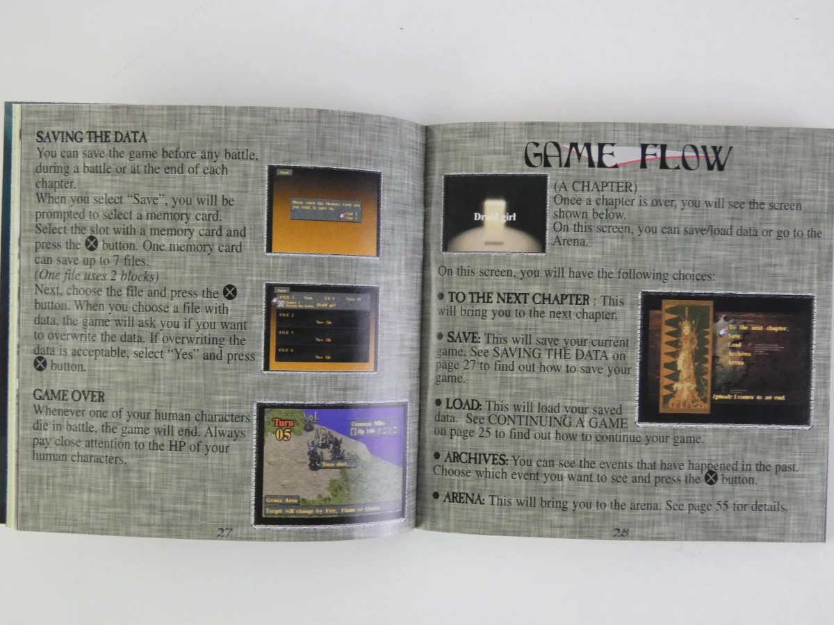 Strategische RPG Kartia: The Word of Fate voor de Sony PlayStation 1 - foto 16