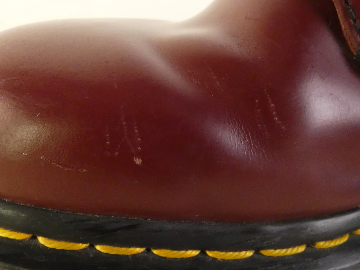 Gemerkte Dr. Martens – Model 1460 Smooth (Cherry Red) – Maat 38 - foto 12