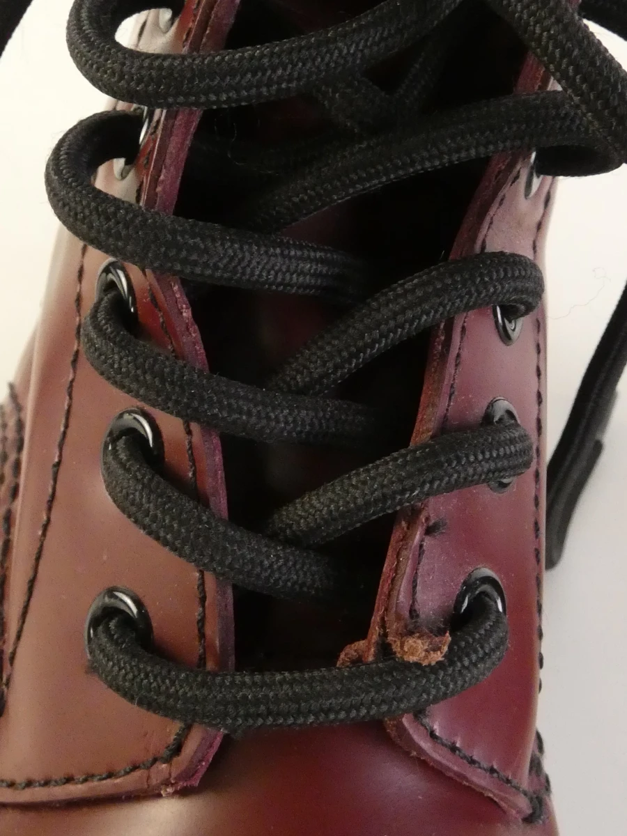 Gemerkte Dr. Martens – Model 1460 Smooth (Cherry Red) – Maat 38 - foto 14