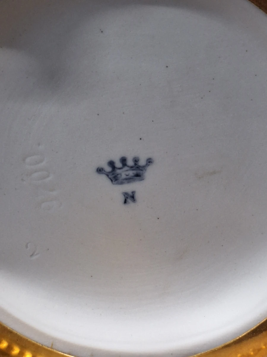 Set van twee Unterweissbach biscuit porseleinen putti beeldengroepen in Louis XV-stijl - foto 16