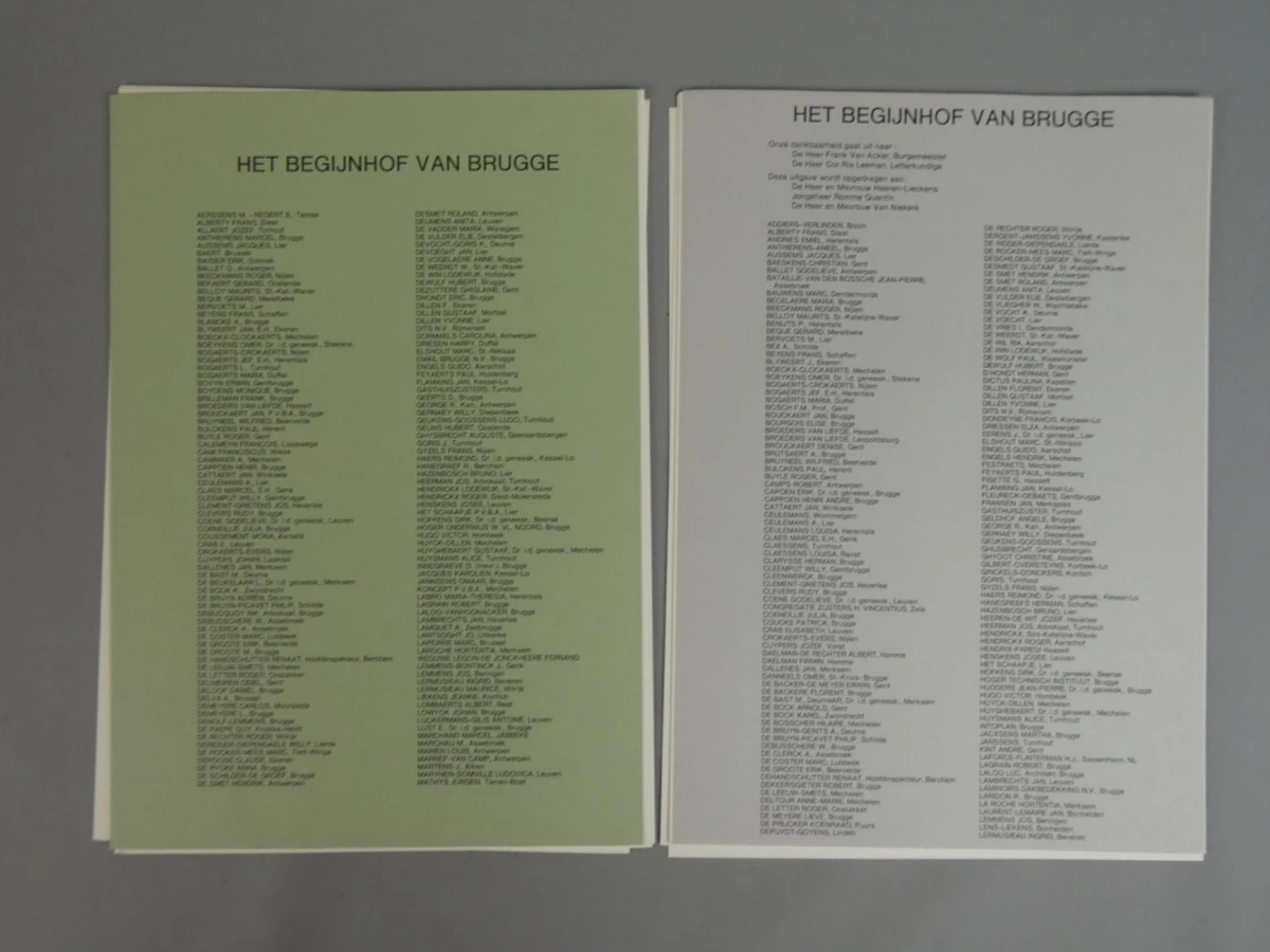 Het Begijnhof van Brugge - Wim Van Kuyck & Cor Ria Leeman - foto 5