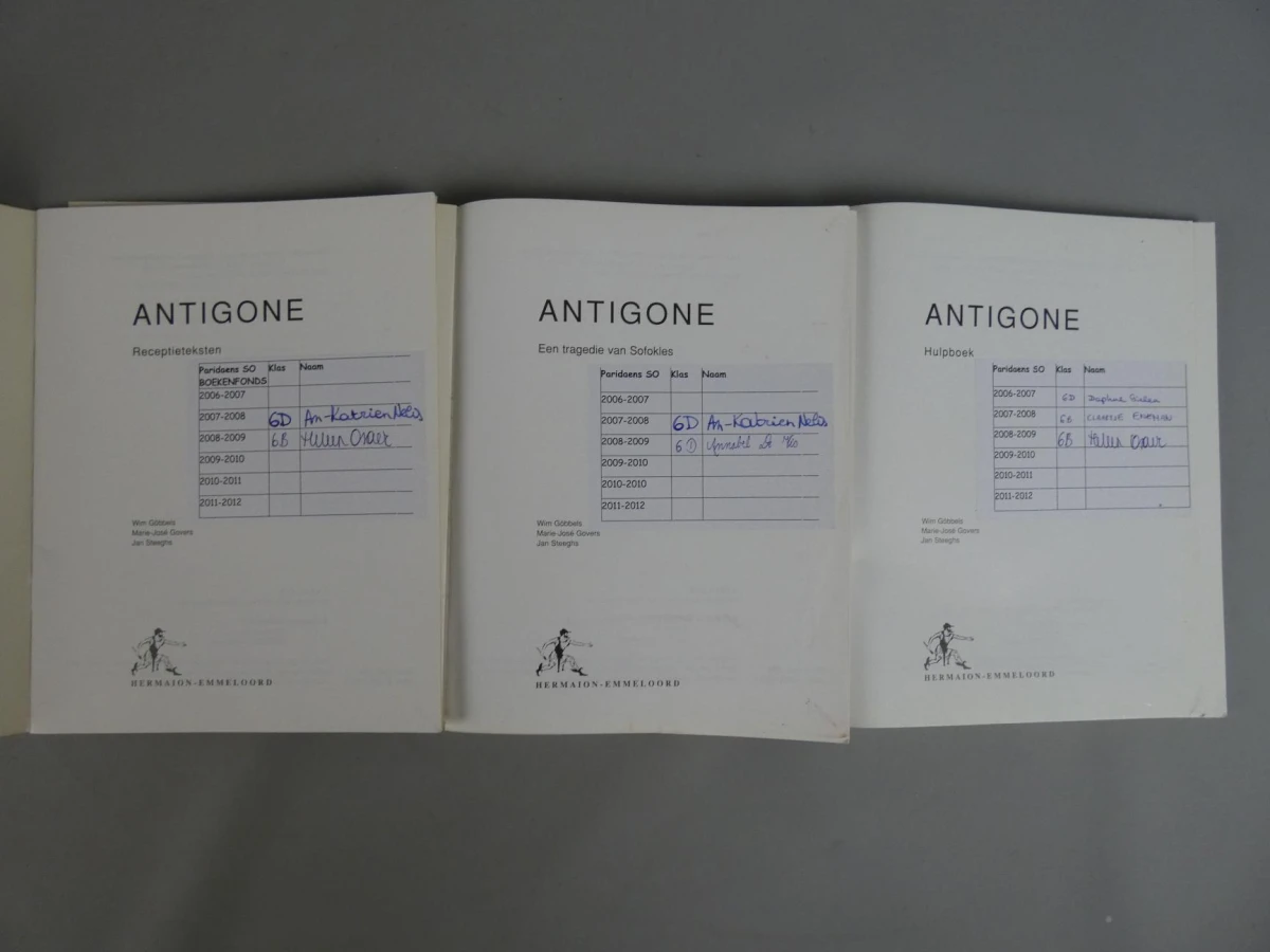 Antigone - Wim Göbbels, Marie-José Govers & Jan Steeghs - foto 3