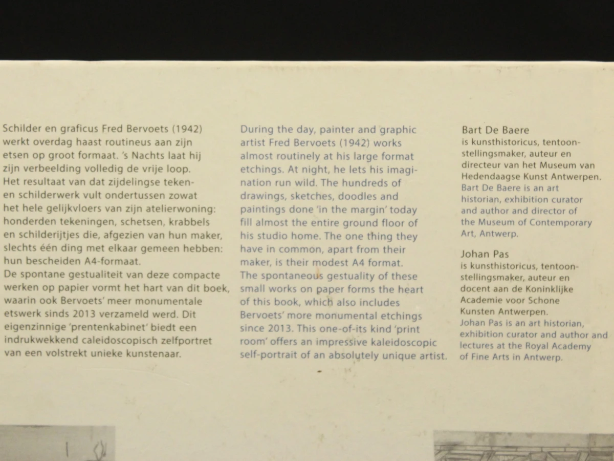 Prentenkabinet Fred Bervoets 2013-2015 kunstboek - foto 6