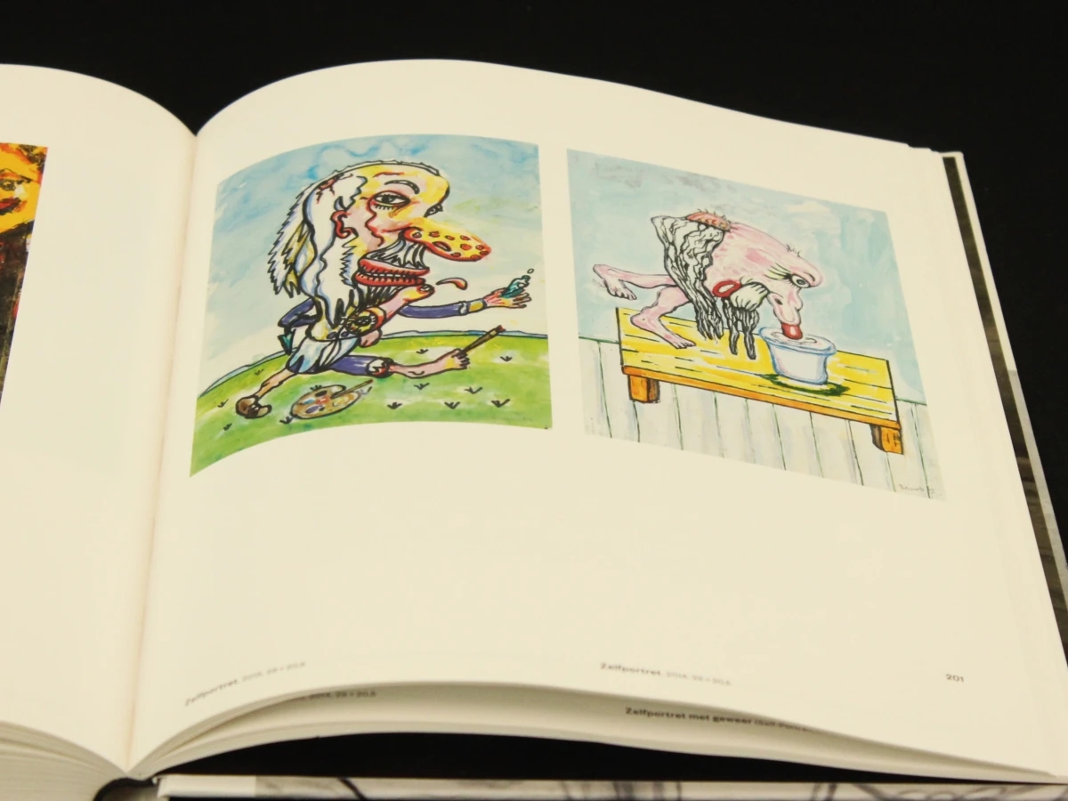 Prentenkabinet Fred Bervoets 2013-2015 kunstboek - foto 4