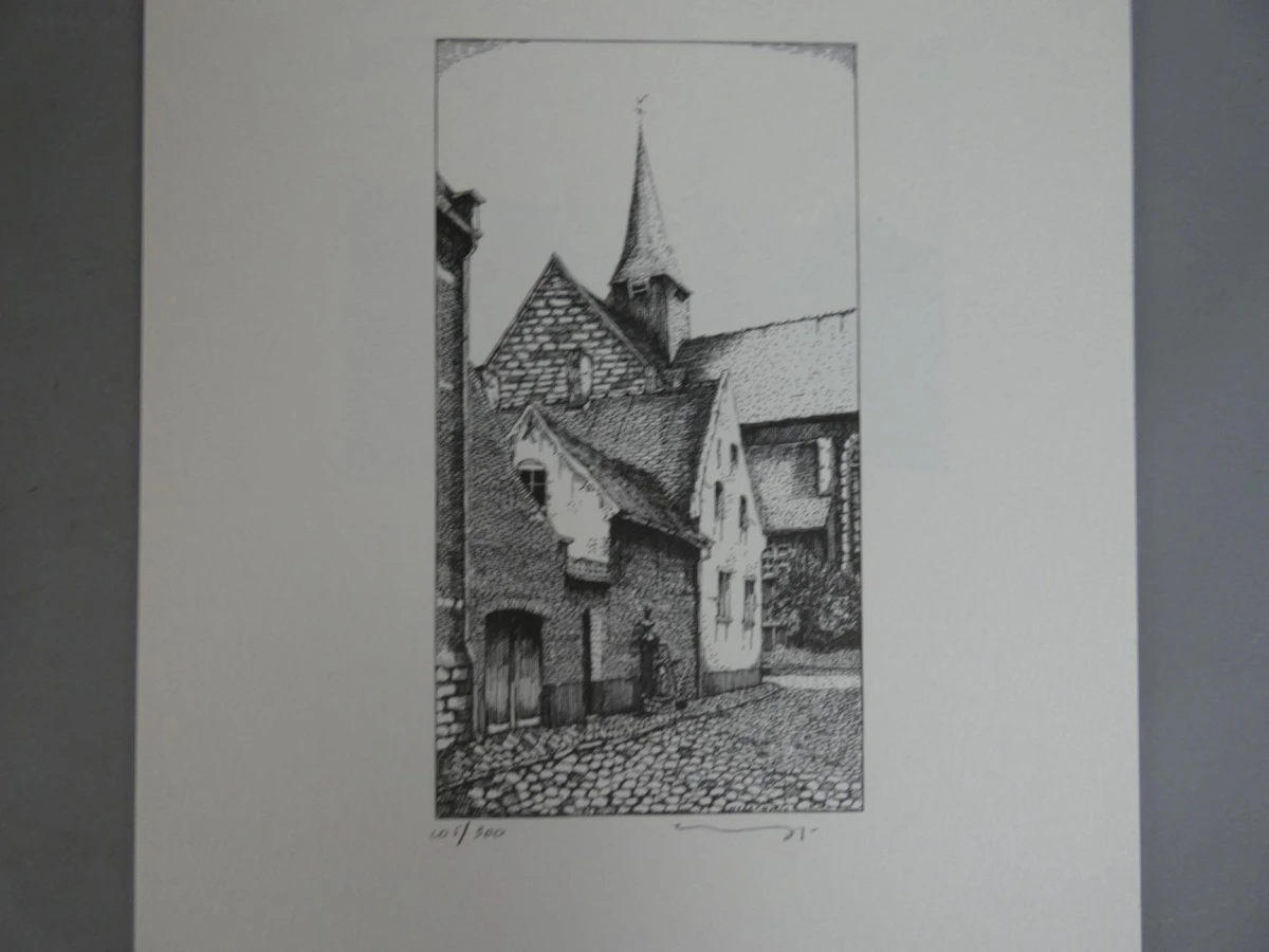 Grafische Map: "Het Begijnhof van Diest" (1982) - foto 7