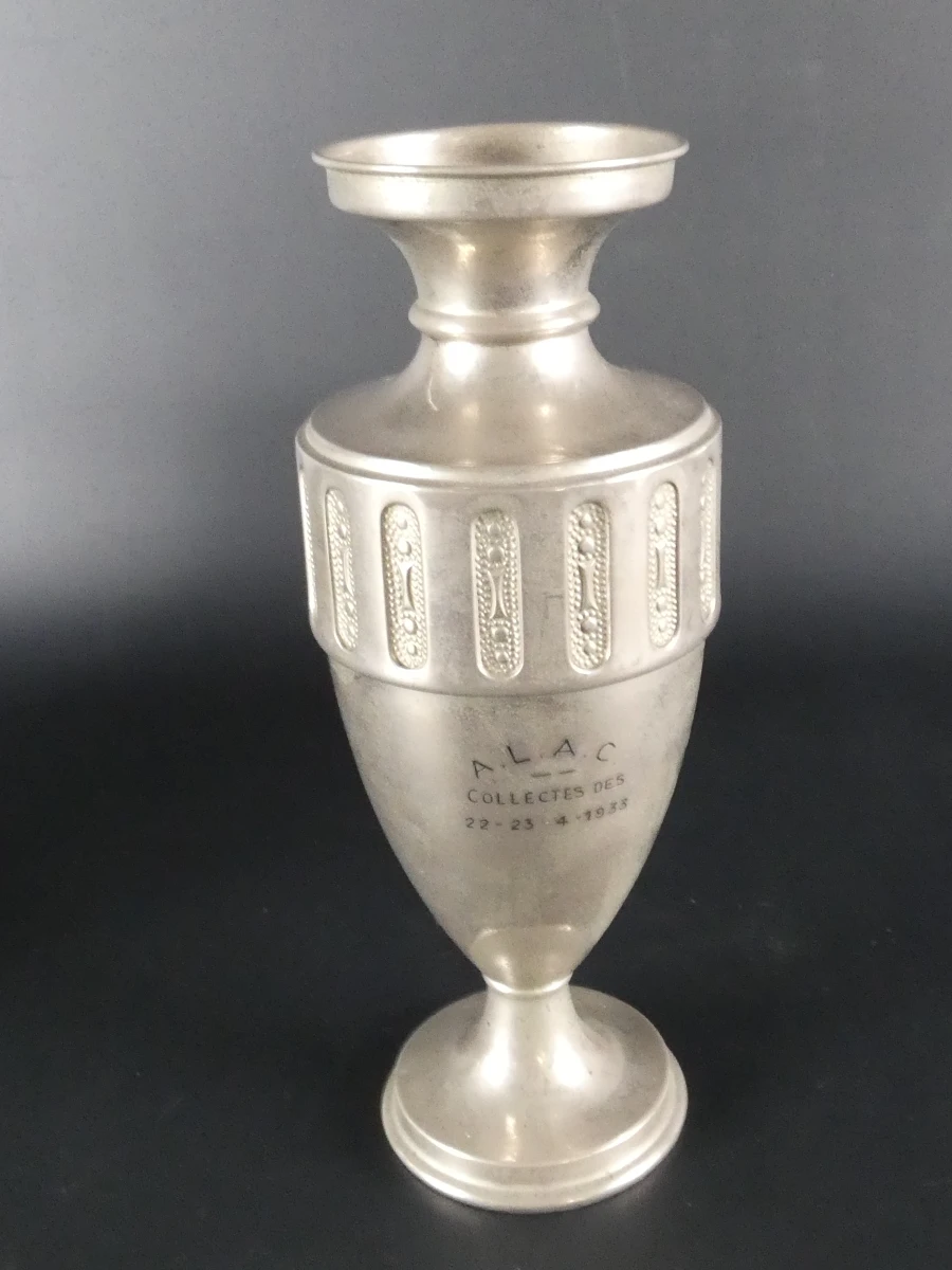 Vintage verzilverde decoratieve woon- en tafelartikelen (4 stuks) - foto 18