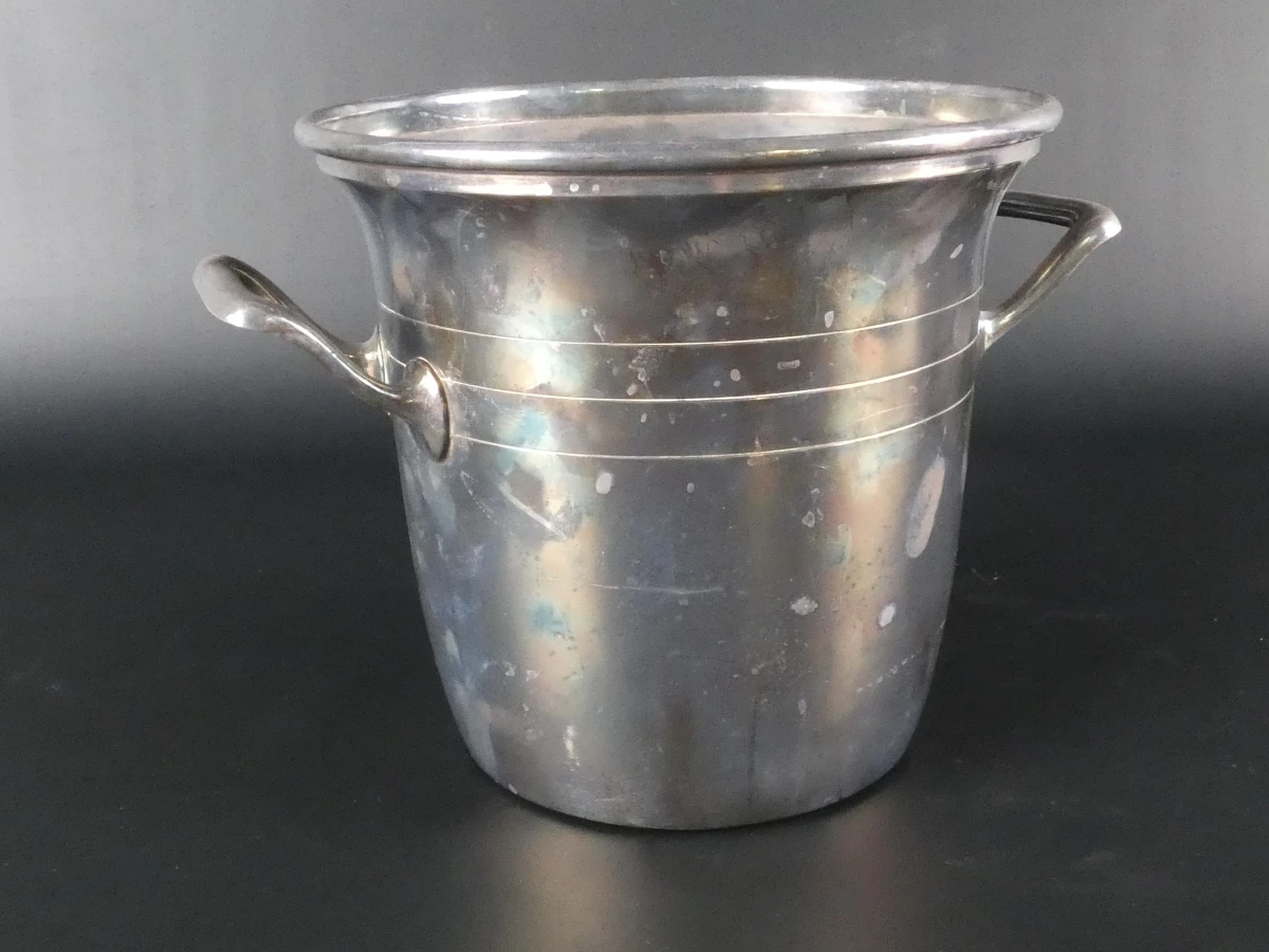 Vintage verzilverde decoratieve woon- en tafelartikelen (4 stuks) - foto 16