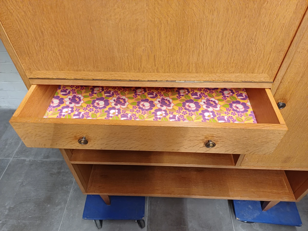 Authentieke vintage IKEA MTP wandkast - foto 4
