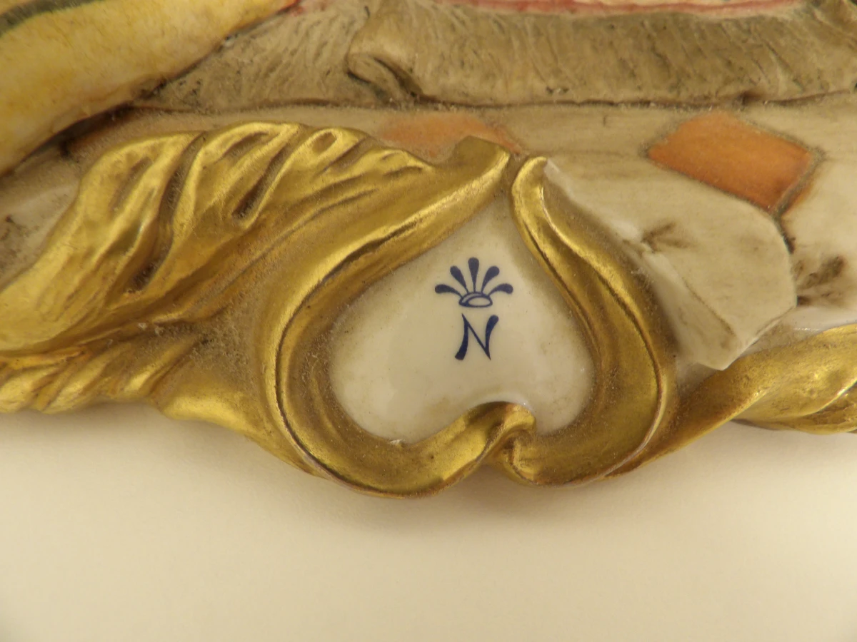 Capodimonte porseleinen beeld (handtekening maker aanwezig) - foto 2