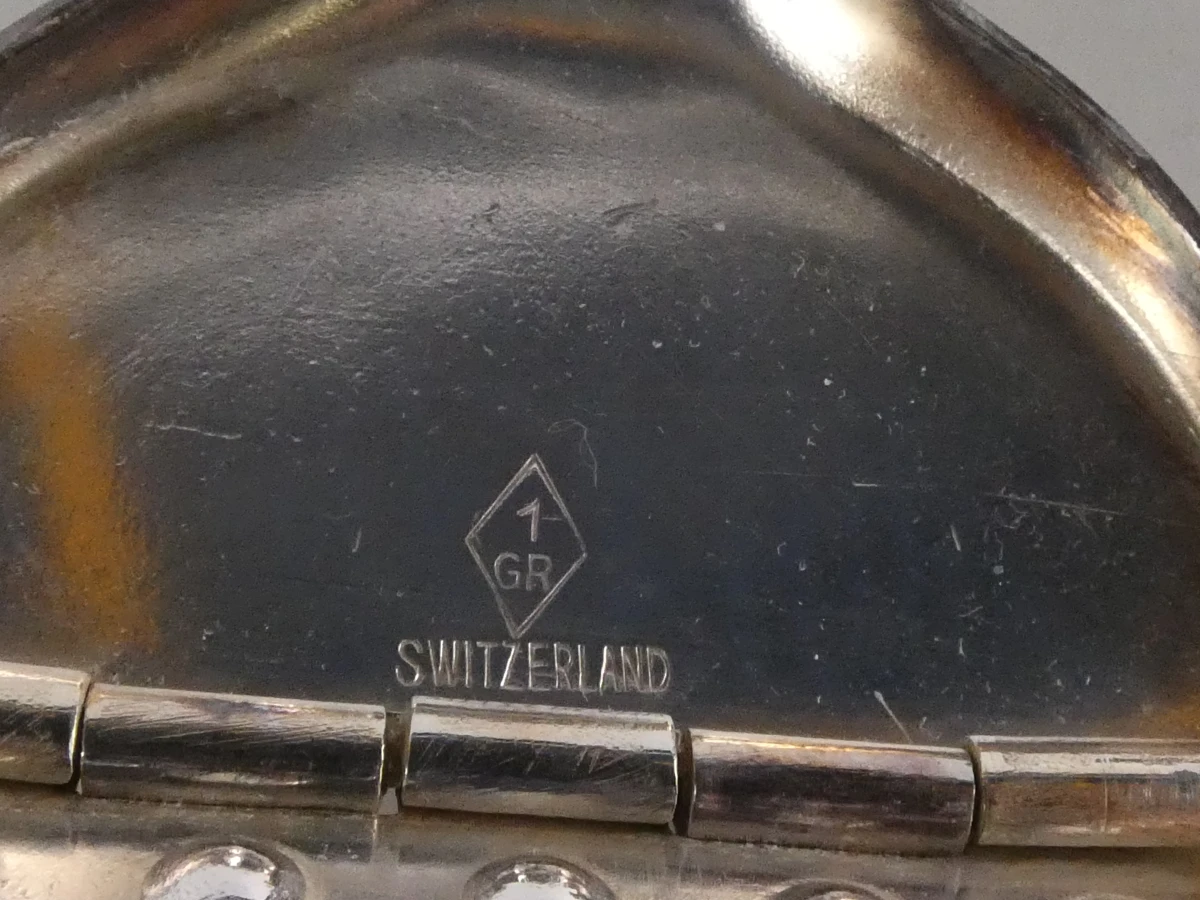 Vis- en Hors-d’oeuvre Cassette met Zilveren en Vergulde Elementen - foto 25