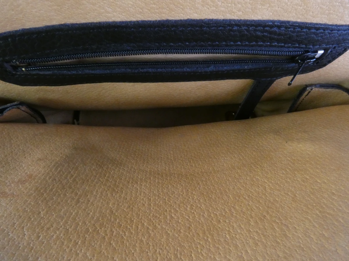 Neuville leren handtas | Zwart - foto 3