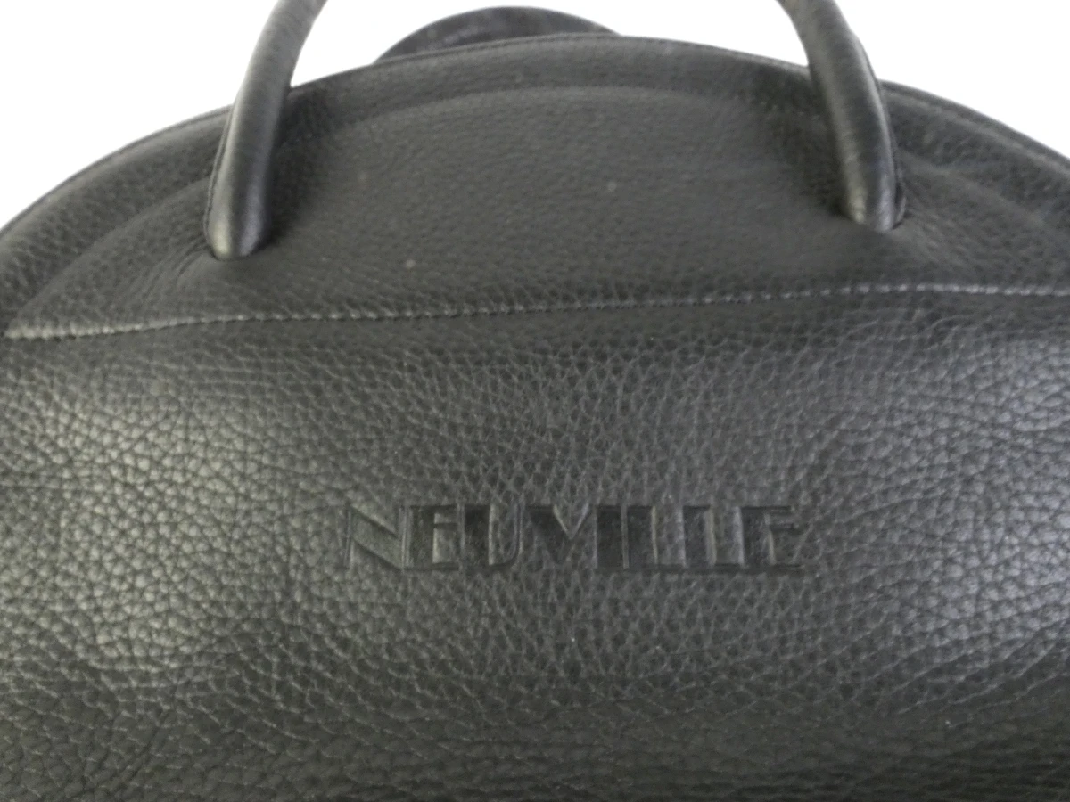 Neuville leren handtas | Zwart - foto 13