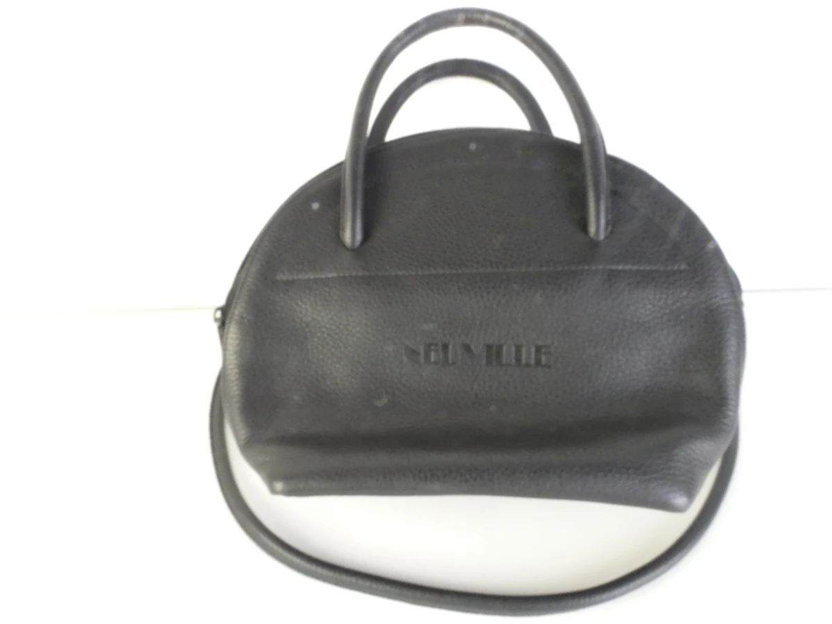 Neuville leren handtas | Zwart - foto 2