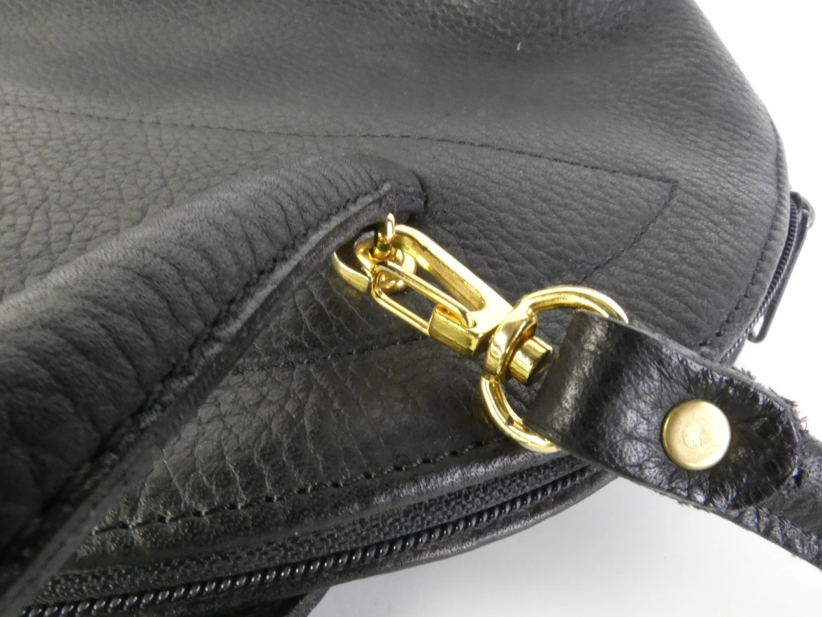 Neuville leren handtas | Zwart - foto 15