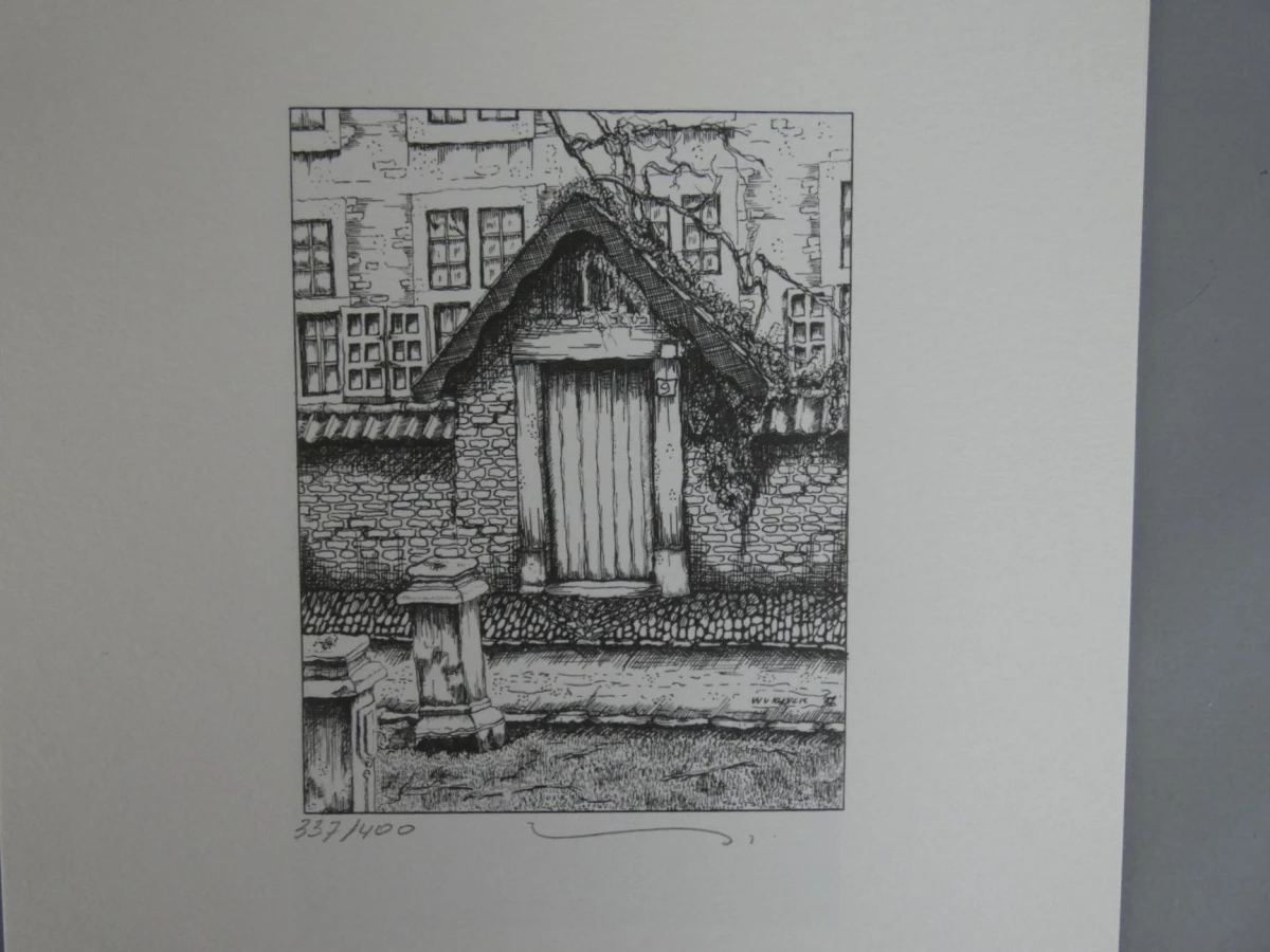 Grafische kunstmap: Het Begijnhof van Hasselt - foto 6