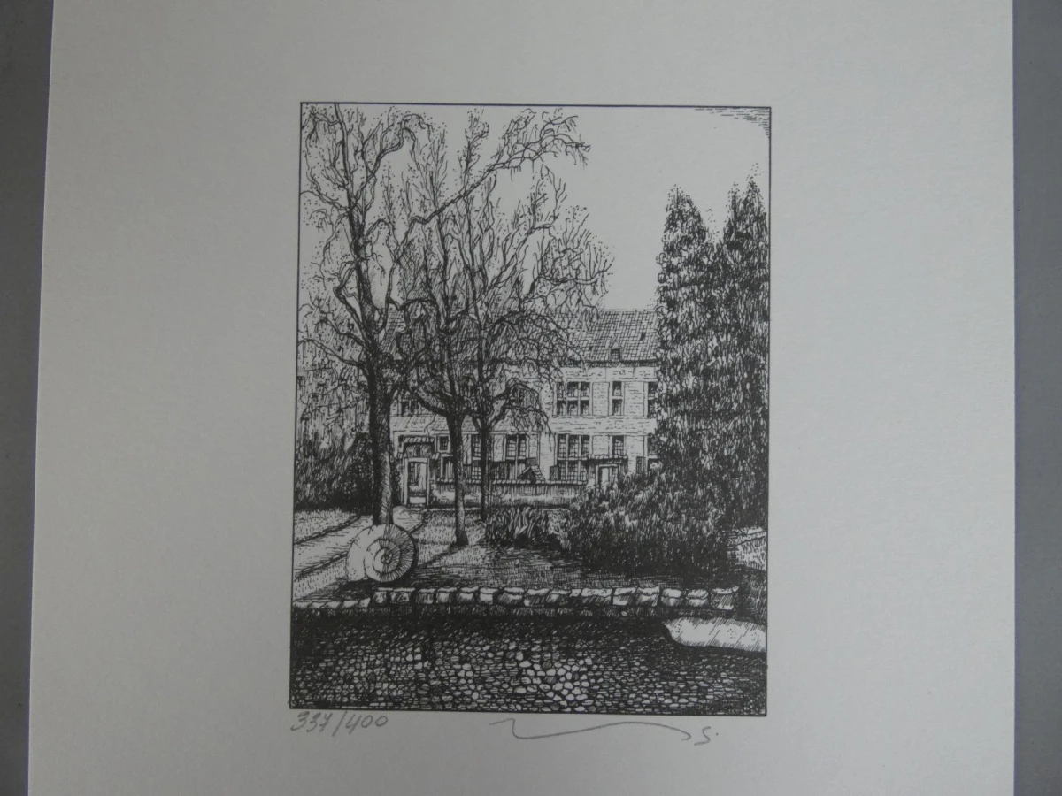 Grafische kunstmap: Het Begijnhof van Hasselt - foto 10