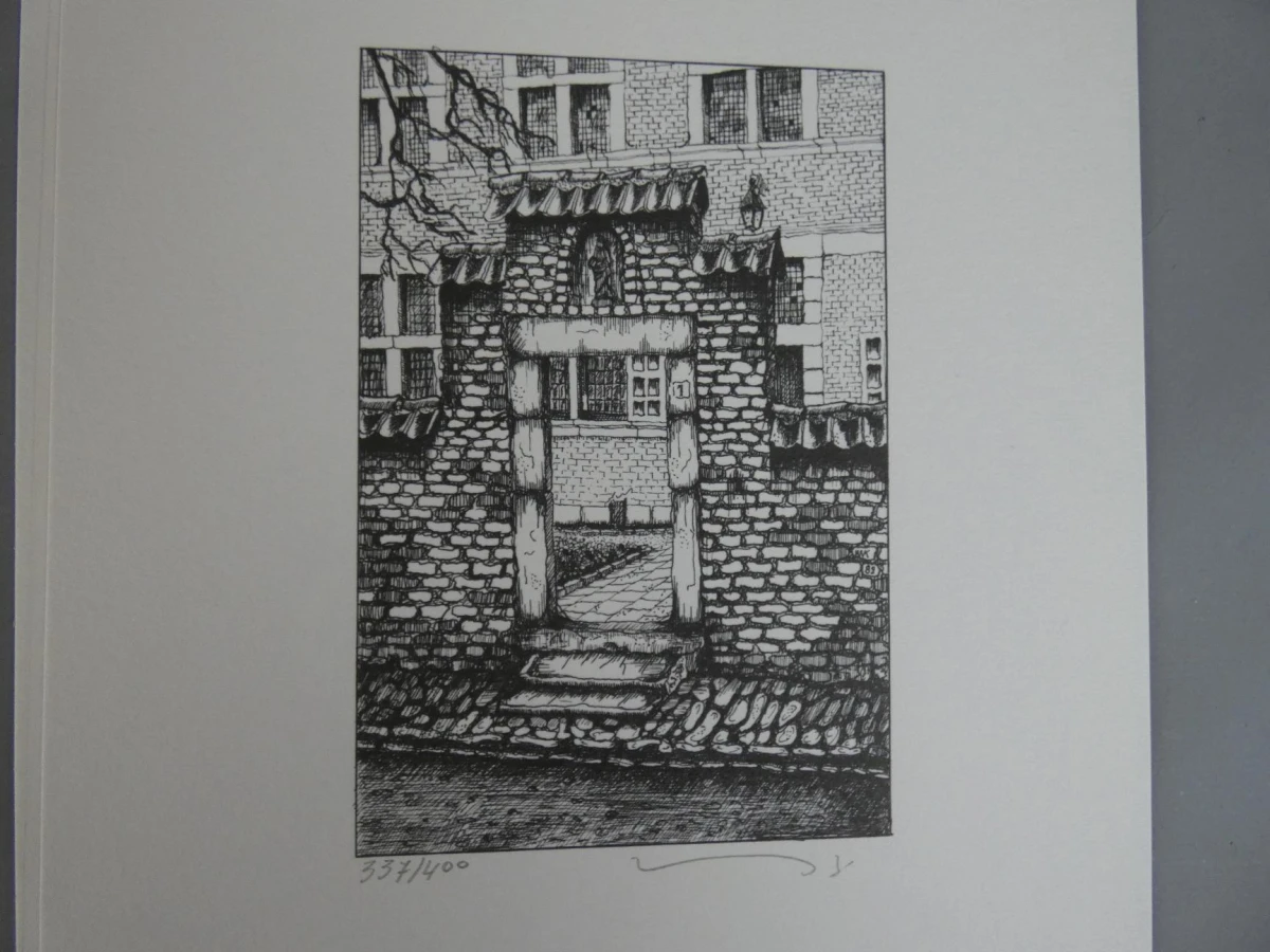 Grafische kunstmap: Het Begijnhof van Hasselt - foto 7