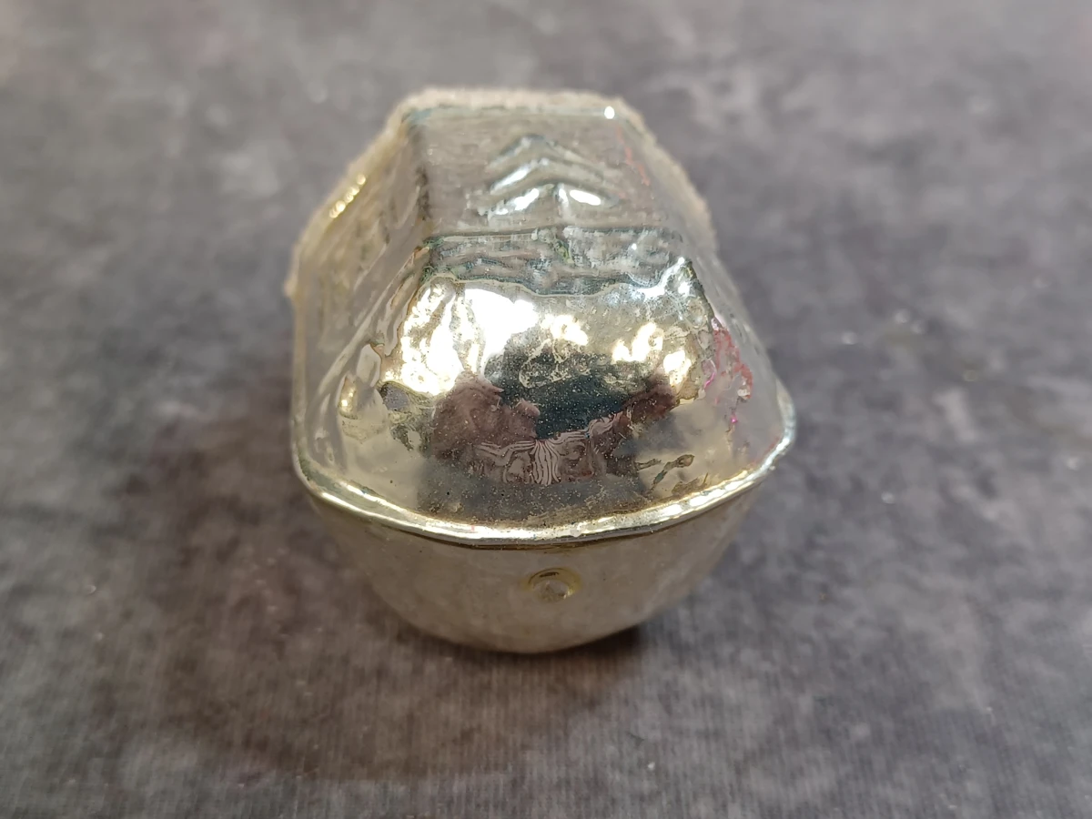 12 Vintage glazen kerstornamenten - foto 12