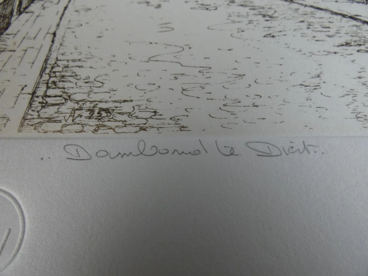 Grafische prent: Dambord te Diest - foto 4