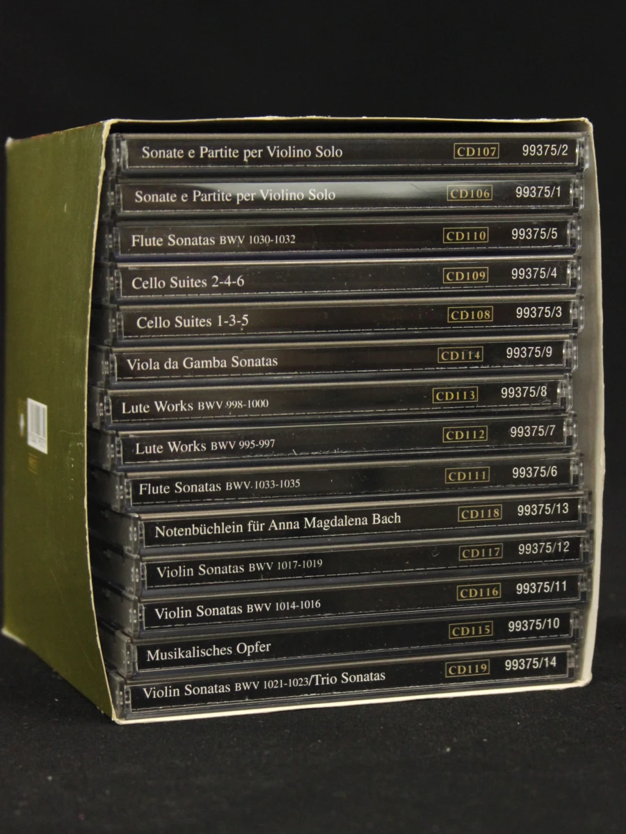 Lot met 17 Johann Sebastian Bach CD-boxen - foto 7