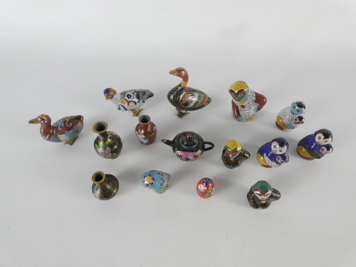 Lotje cloisonné figuurtjes - foto 2