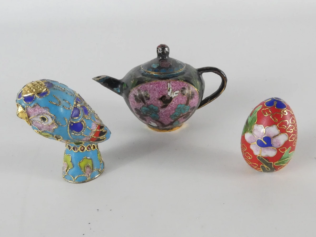 Lotje cloisonné figuurtjes - foto 7