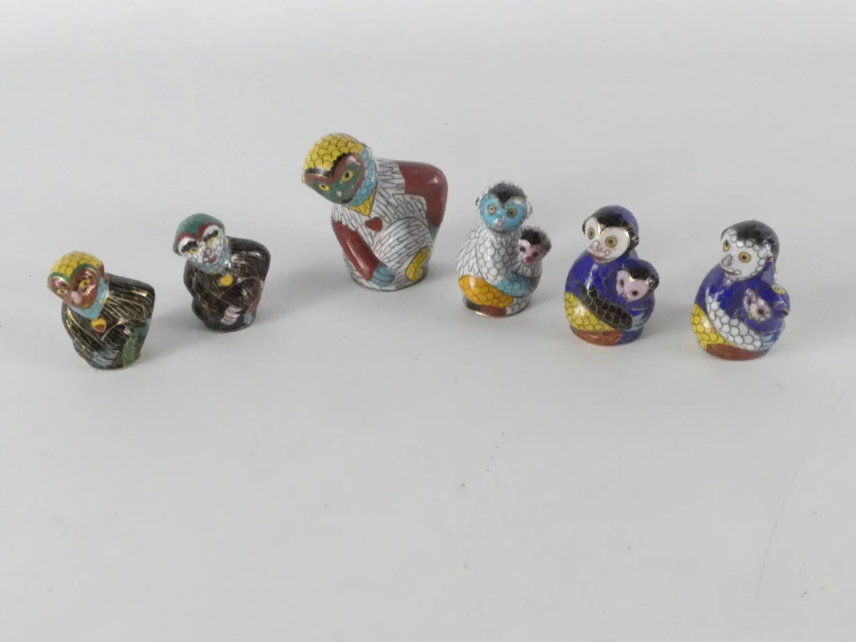 Lotje cloisonné figuurtjes - foto 17