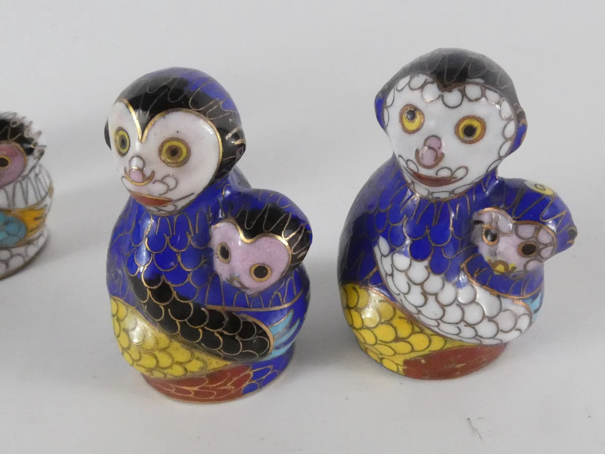 Lotje cloisonné figuurtjes - foto 18
