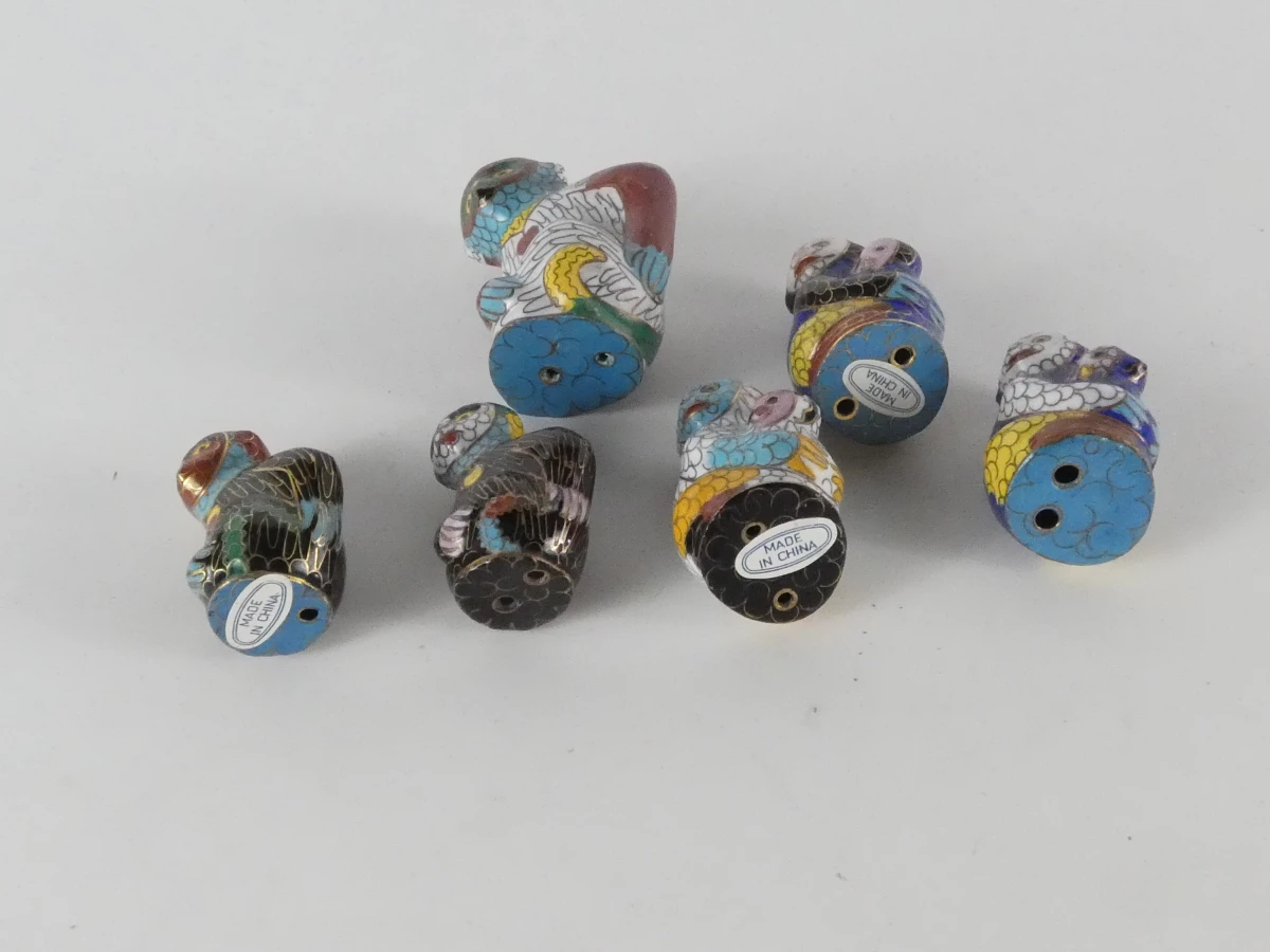 Lotje cloisonné figuurtjes - foto 20