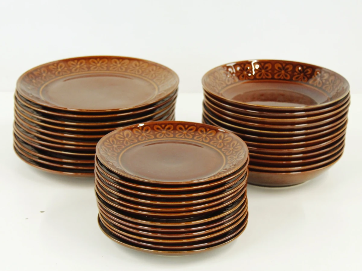 Pruskow Porceliet vintage jaren 70 Pools servies - foto 2
