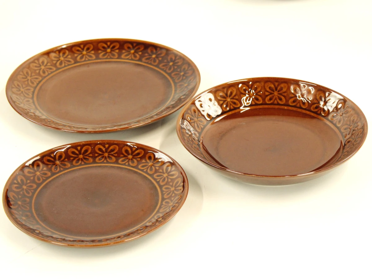 Pruskow Porceliet vintage jaren 70 Pools servies - foto 3