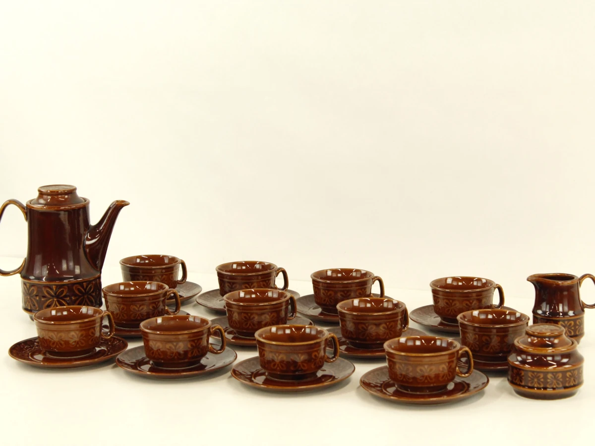 Pruskow Porceliet vintage jaren 70 Pools servies - foto 16