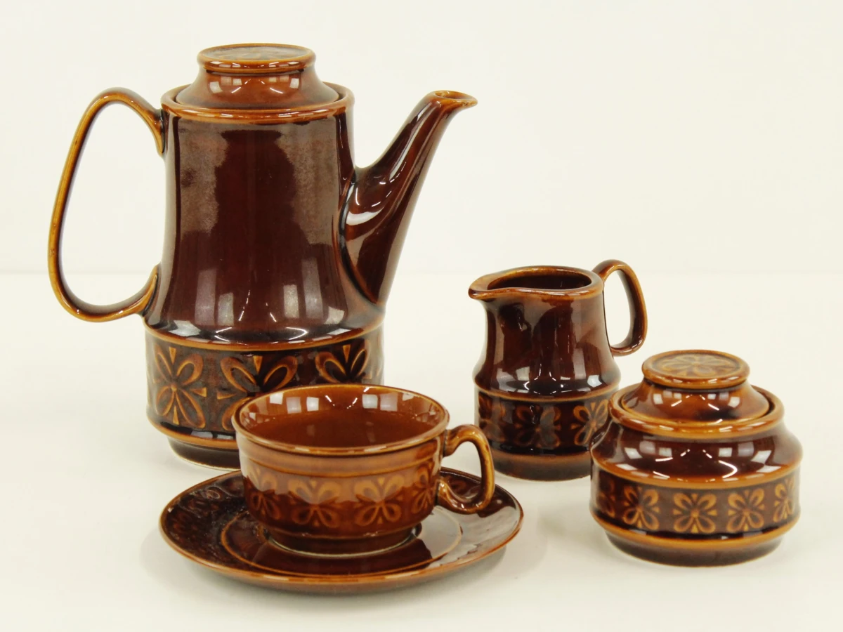 Pruskow Porceliet vintage jaren 70 Pools servies - foto 17