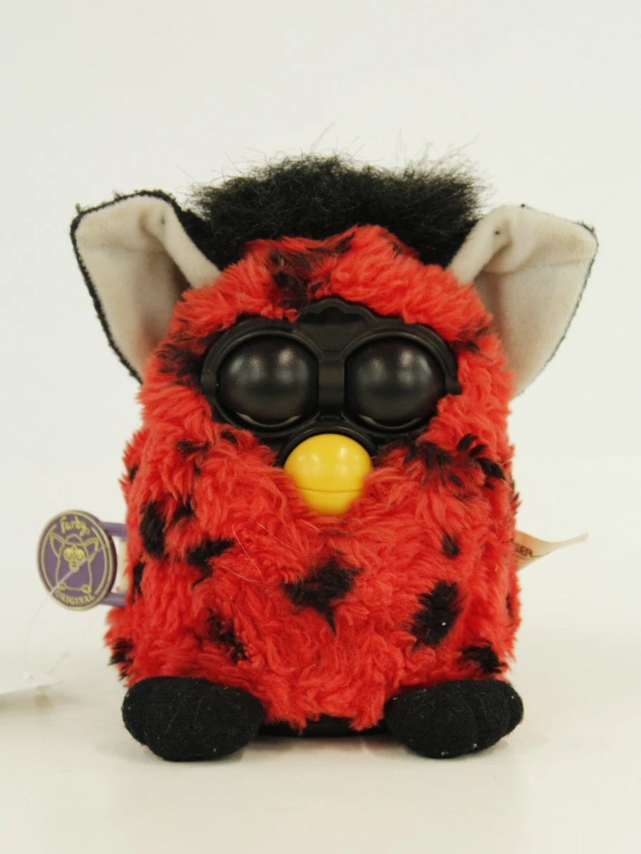 Vintage Furby Original – rood/zwart - foto 2