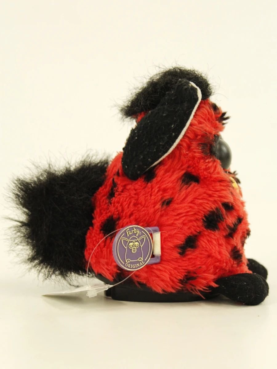 Vintage Furby Original – rood/zwart - foto 3