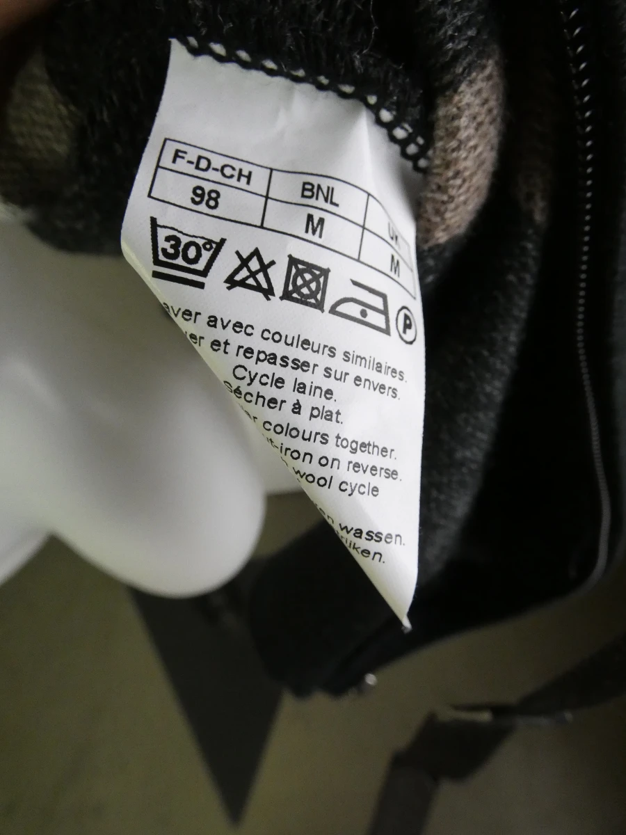 DAMART Gebreid vest met rits voor heren - Maat M - foto 11