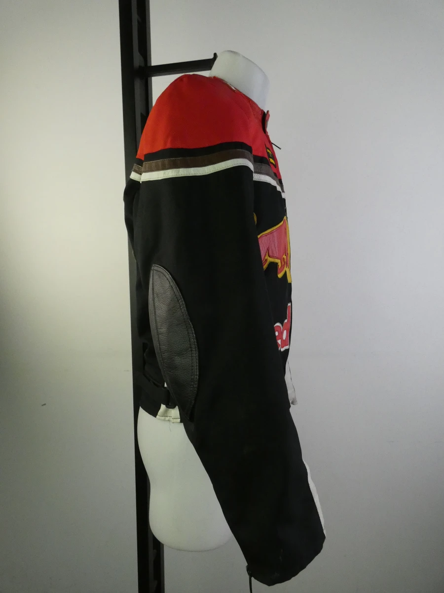 Lederen racejack met sponsorpatches - Euro Stars SBI - maat XS - foto 13