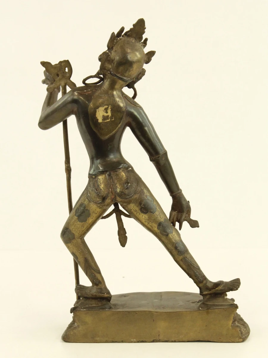 Messing beeld van een Vajrayogini - foto 4