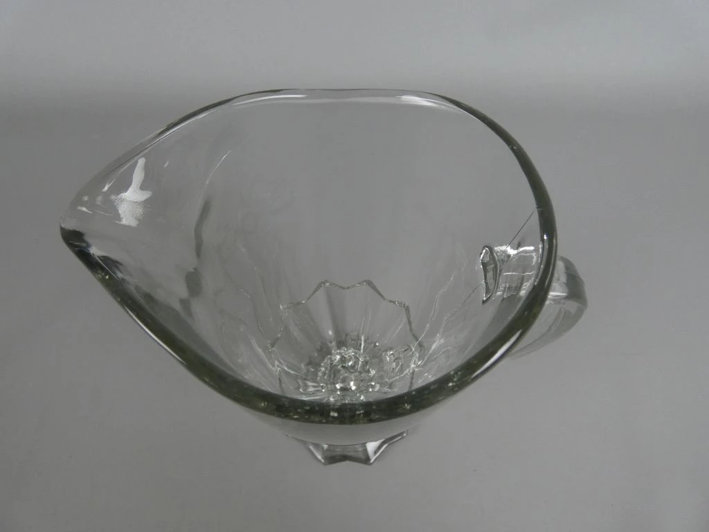 Glazen karaf met decoratieve voet - foto 4