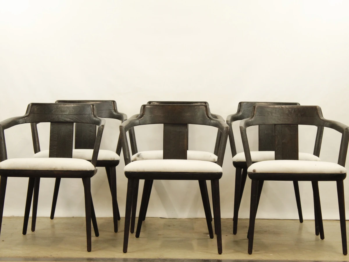 Lot van 6 Porada designer stoelen - Italy - foto 2