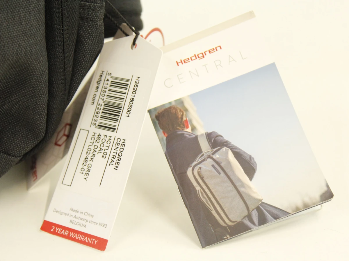 Hedgren Central Focal 3 Way Briefcase Backpack 14" – nieuw met labels - foto 3