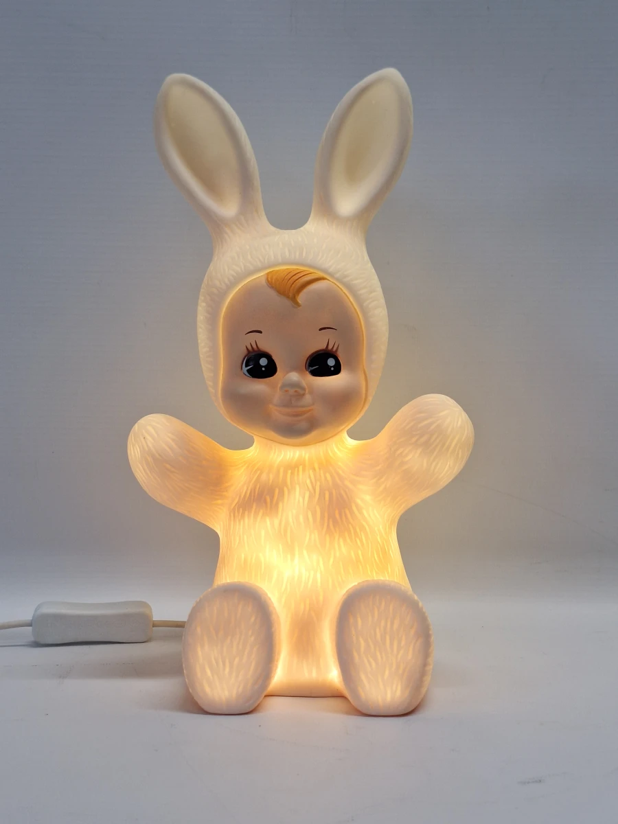 Goodnight Light - Lapin & Me Baby Bunny lamp – Charmant retro nachtlampje - foto 2