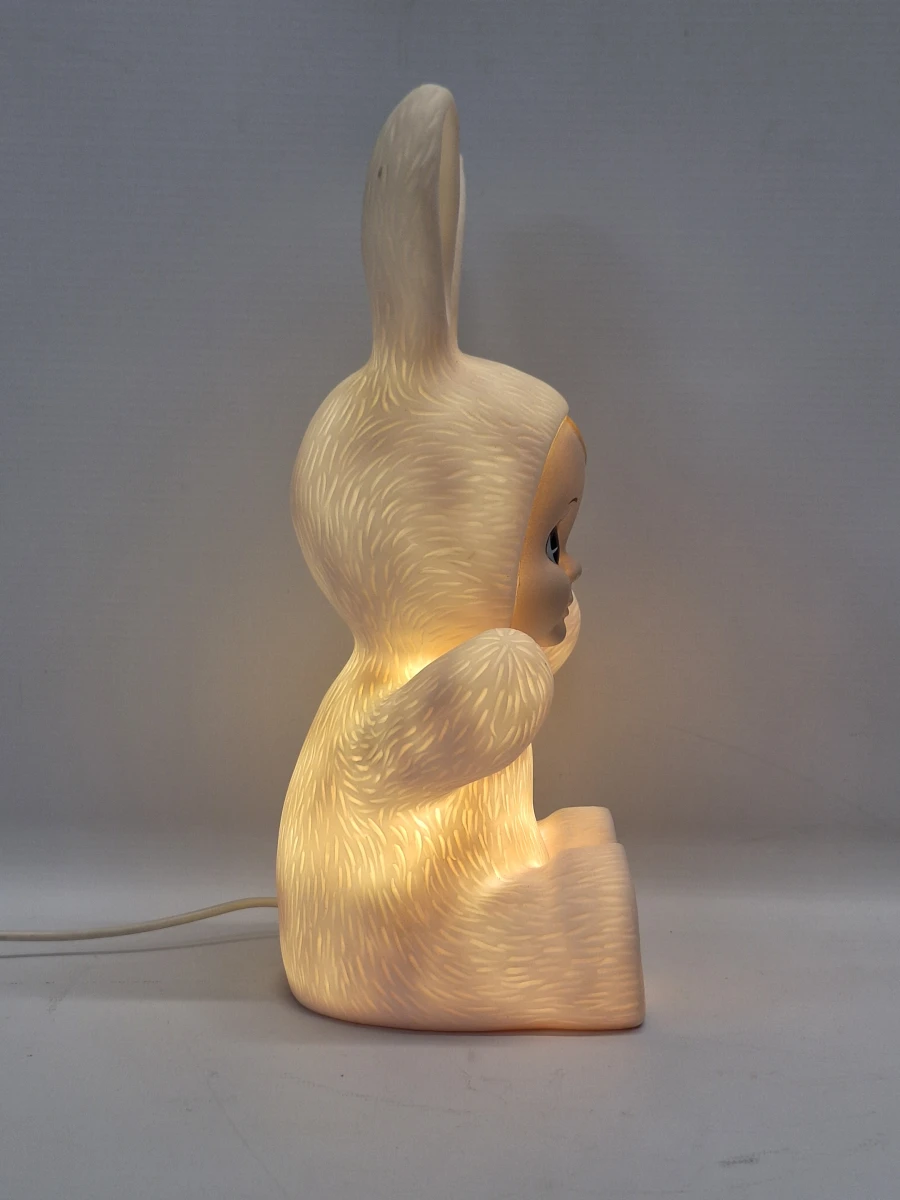 Goodnight Light - Lapin & Me Baby Bunny lamp – Charmant retro nachtlampje - foto 3